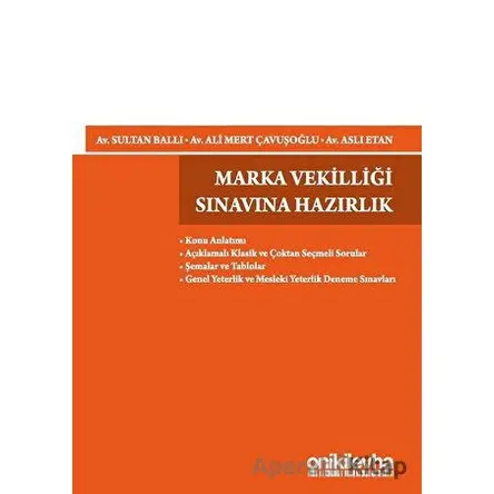 Marka Vekilliği Sınavına Hazırlık - Aslı Etan - On İki Levha Yayınları
