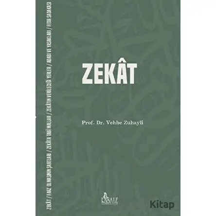Zekat - Vehbe Zuhayli - Risale Yayınları