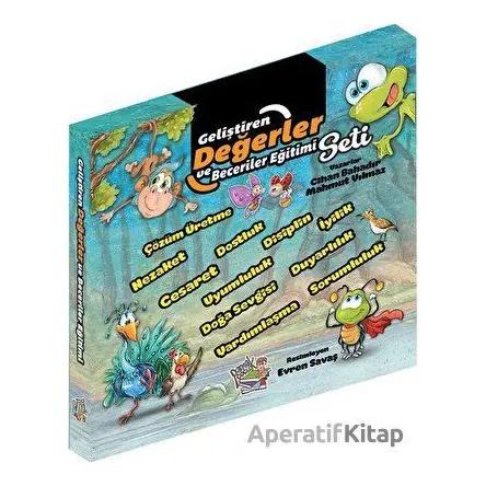 Geliştiren Değerler ve Beceriler Eğitim Seti (11 Kitap Takım)