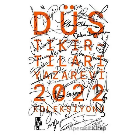 Düş Tıkırtıları Yazarevi 2022 Koleksiyonu - Can Gazalcı - Edebiyatist