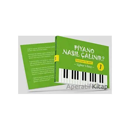 Piyano Nasıl Çalınır 1 (Renkli Resimli) - Yağmur Ulutaş - Memento Mori