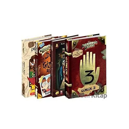 Disney - Esrarengiz Kasaba Mega Seti (4 Kitap Takım) - Jeffrey Rowe - Beta Yayınevi