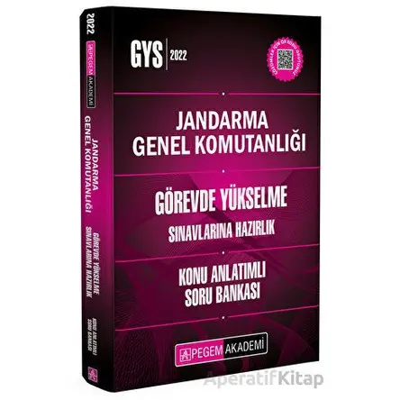 2023 Jandarma Genel Komutanlığı Gys Konu Anlatımlı Soru Bankası