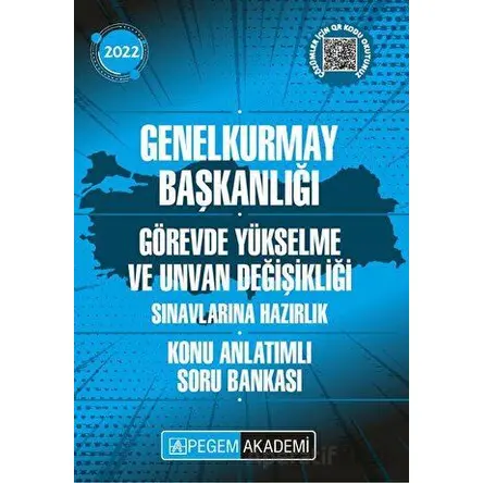 2023 Genelkurmay Başkanlığı Görevde Yükselme Konu Anlatımlı Soru Bankası