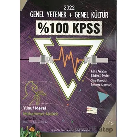 2022 Genel Yetenek-Genel Kültür %100 KPSS - Yusuf Meral - Matrix Akademi
