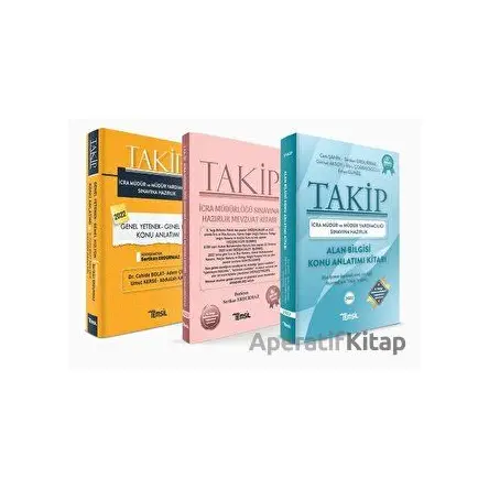 Takip İcra Müdürlüğü Ve İcra Müdür Yardımcılığı Konu Seti 3 Kitap - Sertkan Erdurmaz - Temsil Kitap