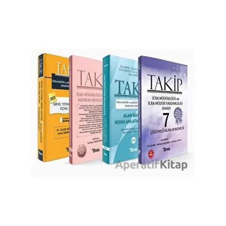 Takip İcra Müdürlüğü Ve İcra Müdür Yardımcılığı Konu Seti + Deneme - Sertkan Erdurmaz - Temsil Kitap