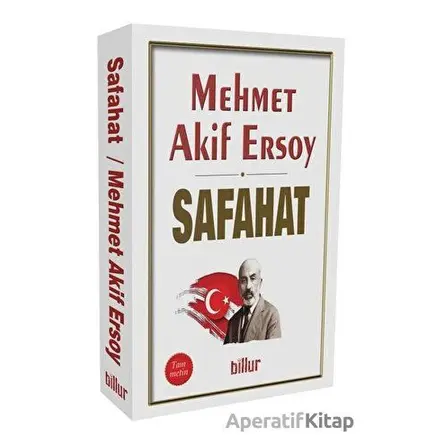 Safahat (Tam Metin) - Mehmet Akif Ersoy - Billur Yayınları