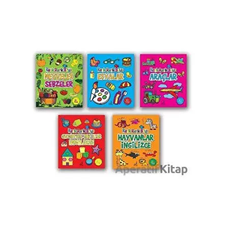 Renk Renk Boya Seti (5 Kitap Takım) - Serkan Karakoç - Pal Sokağı Yayınları