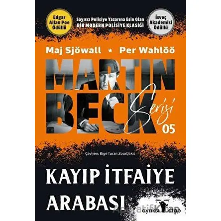 Kayıp İtfaiye Arabası - Martin Beck Serisi 5 - Per Wahlöö - Ayrıksı Kitap
