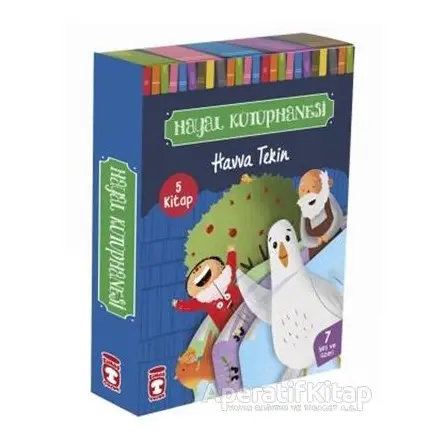 Hayal Kütüphanesi Seti (5 Kitap) - Havva Tekin - Timaş Çocuk