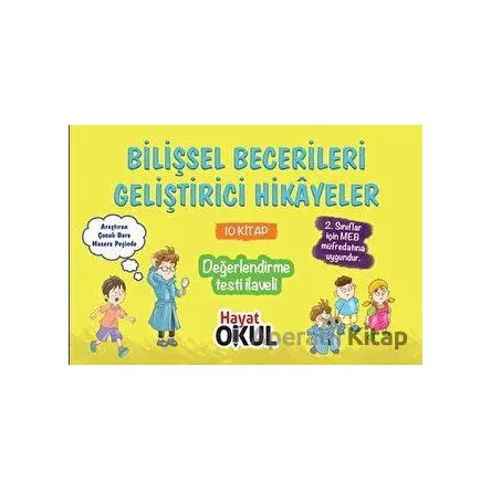 2. Sınıf Bilisşel Becerileri Geliştirici Hikayeler - Ali Irmak - Hayat Okul Yayınları