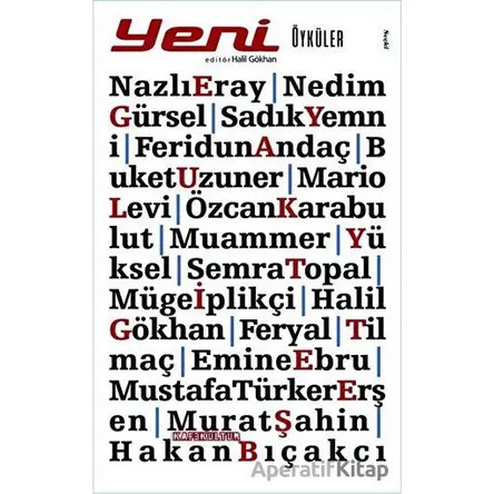 Yeni Öyküler - Murat Şahin - Kafe Kültür Yayıncılık