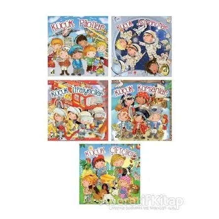 Küçük Kaşifler Dizisi (5 Kitap Takım) - Kolektif - Damla Yayınevi