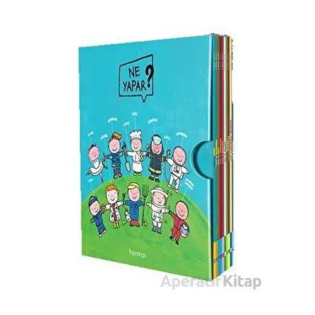 Ne Yapar? Kutulu Set (10 Kitap) - Liesbet Slegers - Domingo Yayınevi