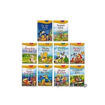 Eğitici Dostluk Hikayeleri (10 Kitap Takım) - Abdulkerim Öztürk - Çocuk Gezegeni