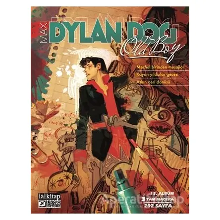 Dylan Dog Maxi Albüm 18 - Meçhul Birinden Mesajlar - Giovanni Di Gregorio - Lal Kitap
