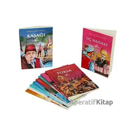 Ömer Seyfettin Dizisi - 10 Kitap - Ömer Seyfettin - Çocuk Gezegeni