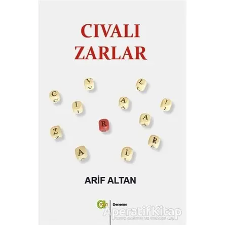 Cıvalı Zarlar - Arif Altan - Aram Yayınları