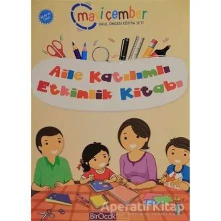 Aile Katılımlı Etkinlik Kitabı (48 Ay ve Üzeri) - Mavi Çember Okul Öncesi Eğitim