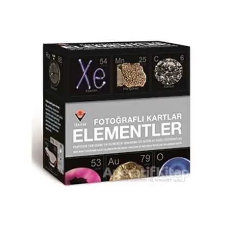 Elementler - Fotoğraflı Kartlar - Theodore W. Grey - TÜBİTAK Yayınları