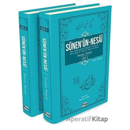 Sünen’in Nesai (2 Cilt Takım) - İmam Nesai - Kitap Dünyası Yayınları