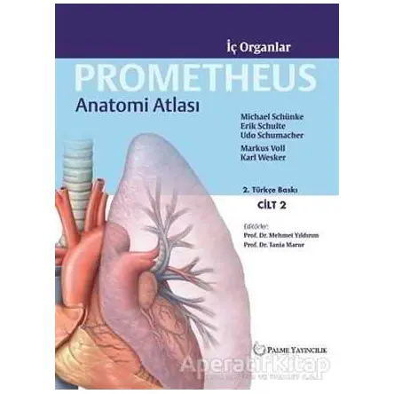 Prometheus Anatomi Atlası 2. Cilt - Udo Shumacher - Palme Yayıncılık