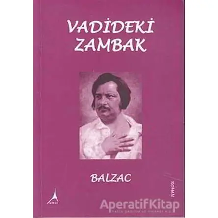 Vadideki Zambak - Honore de Balzac - Alter Yayıncılık