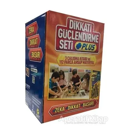 Dikkati Güçlendirme Seti Plus 9 Yaş Kitap - Osman Abalı - Adeda Yayınları