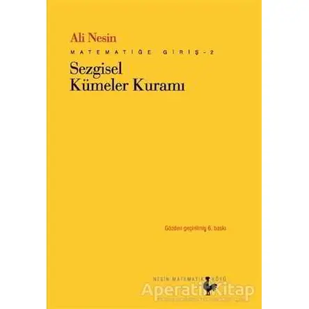 Sezgisel Kümeler Kuramı - Ali Nesin - Nesin Matematik Köyü
