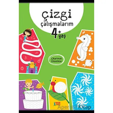 Çizgi Çalışmalarım 5+ Yaş - Kolektif - Minik Ada