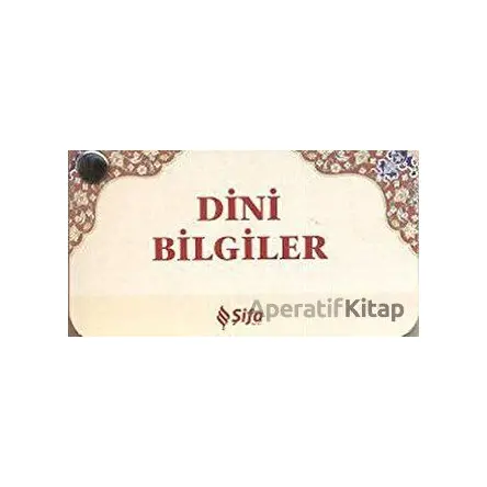 Dini Bilgiler (Kartela) - Ensar Arslan - Şifa Yayınevi
