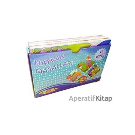 Hayvan Masalları (10 Kitap Set) - Hasan Yiğit - Narçiçeği Yayıncılık