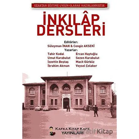 İnkılap Dersleri - Sezen Karabulut - Kafka Kitap Kafe Yayınları