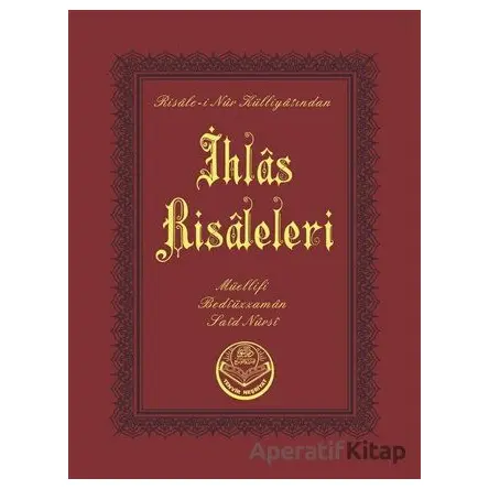 İhlas Risaleleri (Çanta Boy) - Bediüzzaman Said Nursi - Tenvir Neşriyat