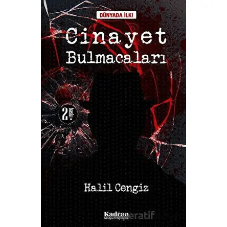 Cinayet Bulmacaları - Halil Cengiz - Kadran Medya Yayıncılık