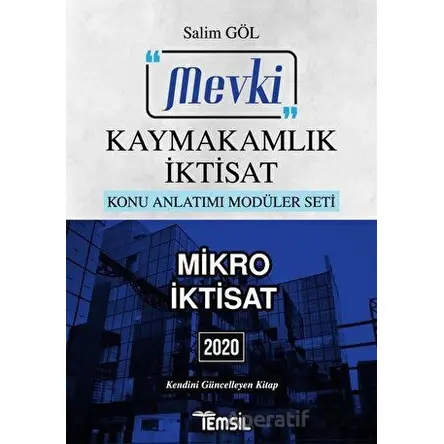 Kaymakamlık İktisat Konu Anlatımı Modüler Seti - Salim Göl - Temsil Kitap