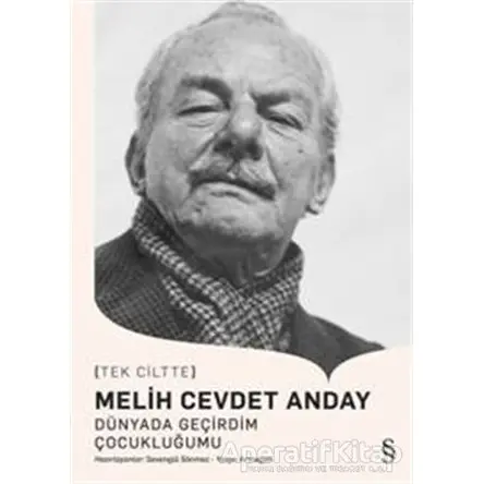 Dünyada Geçirdim Çocukluğumu - Melih Cevdet Anday - Everest Yayınları