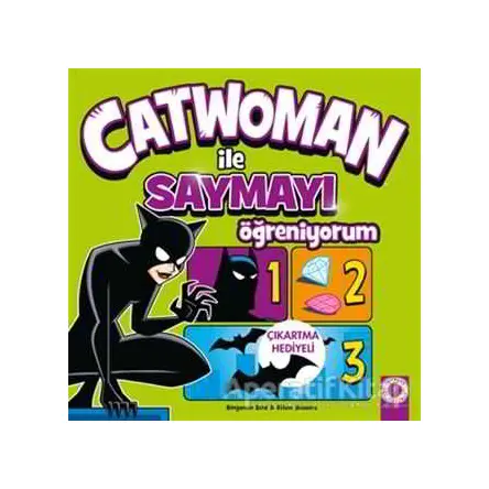 Catwoman ile Saymayı Öğreniyorum - Ethen Beavers - Artemis Yayınları