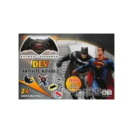 Batman ve Superman Dev Aktivite Kitabı 2 - Kolektif - Artemis Yayınları