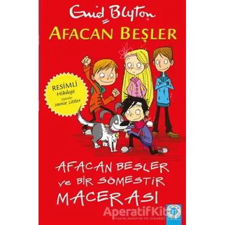 Afacan Beşler ve Bir Sömestir Macerası - Enid Blyton - Artemis Yayınları