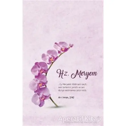 Hz. Meryem Ajandası - Kolektif - Dava Adamı Yayınları