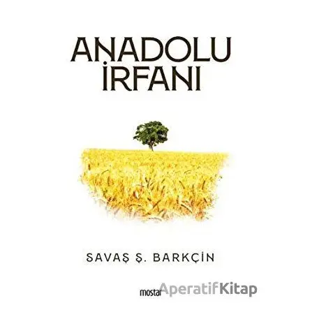 Anadolu İrfanı - Savaş Ş. Barkçin - Mostar Yayınları