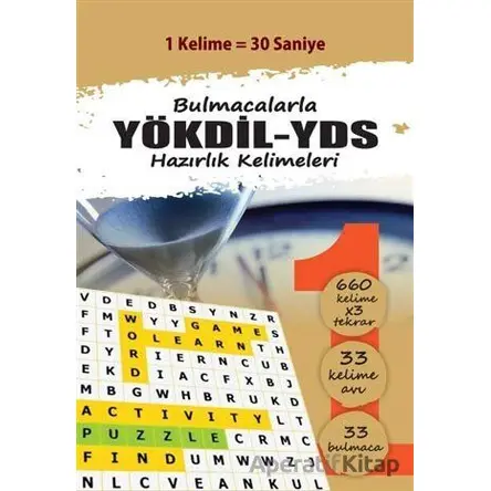 Bulmacalarla YÖKDİL-YDS Hazırlık Kelimeleri - Devrim Höl - Kafka Kitap Kafe Yayınları