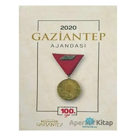 2020 Gaziantep Ajandası - Kolektif - Gazi Kültür A.Ş. Yayınları