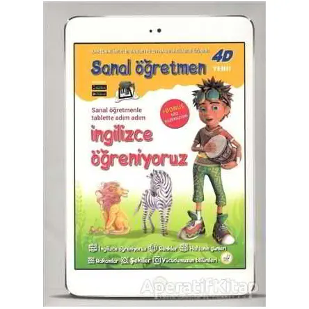Sanal Öğretmen - İngilizce Öğreniyoruz - Kolektif - Artge Kids