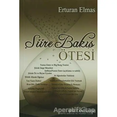Şiire Bakış Ötesi - Erturan Elmas - Kanes Yayınları