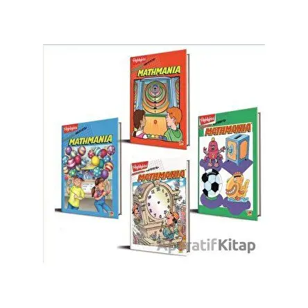 Highlights Mathmania Matematik Zeka ve Dikkat Gelişim 4lü Seti