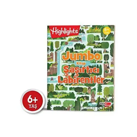 Highlights: Jumbo Kitap Şaşırtıcı Labirentler - Kolektif - Dikkat Atölyesi Yayınları