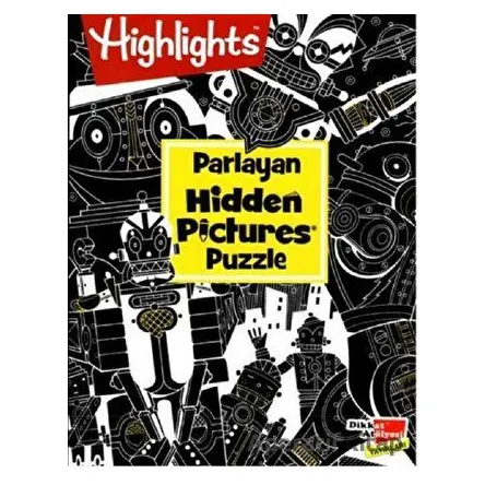 Highlights: Parlayan Hidden Pictures Puzzle - Kolektif - Dikkat Atölyesi Yayınları